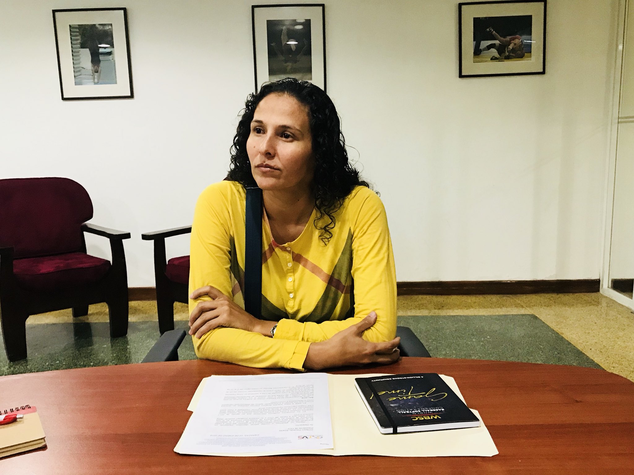 María José Soto Primera Mujer En Presidir El Comité Olímpico De Venezuela